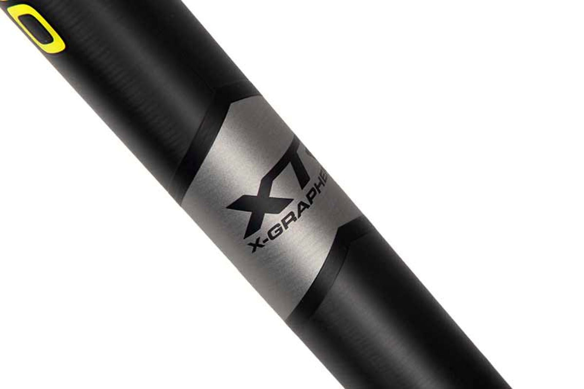 Matrix XTR400 Ultra Power Packages – zilverkleurige X-Graphene-opdruk op de hengelblank