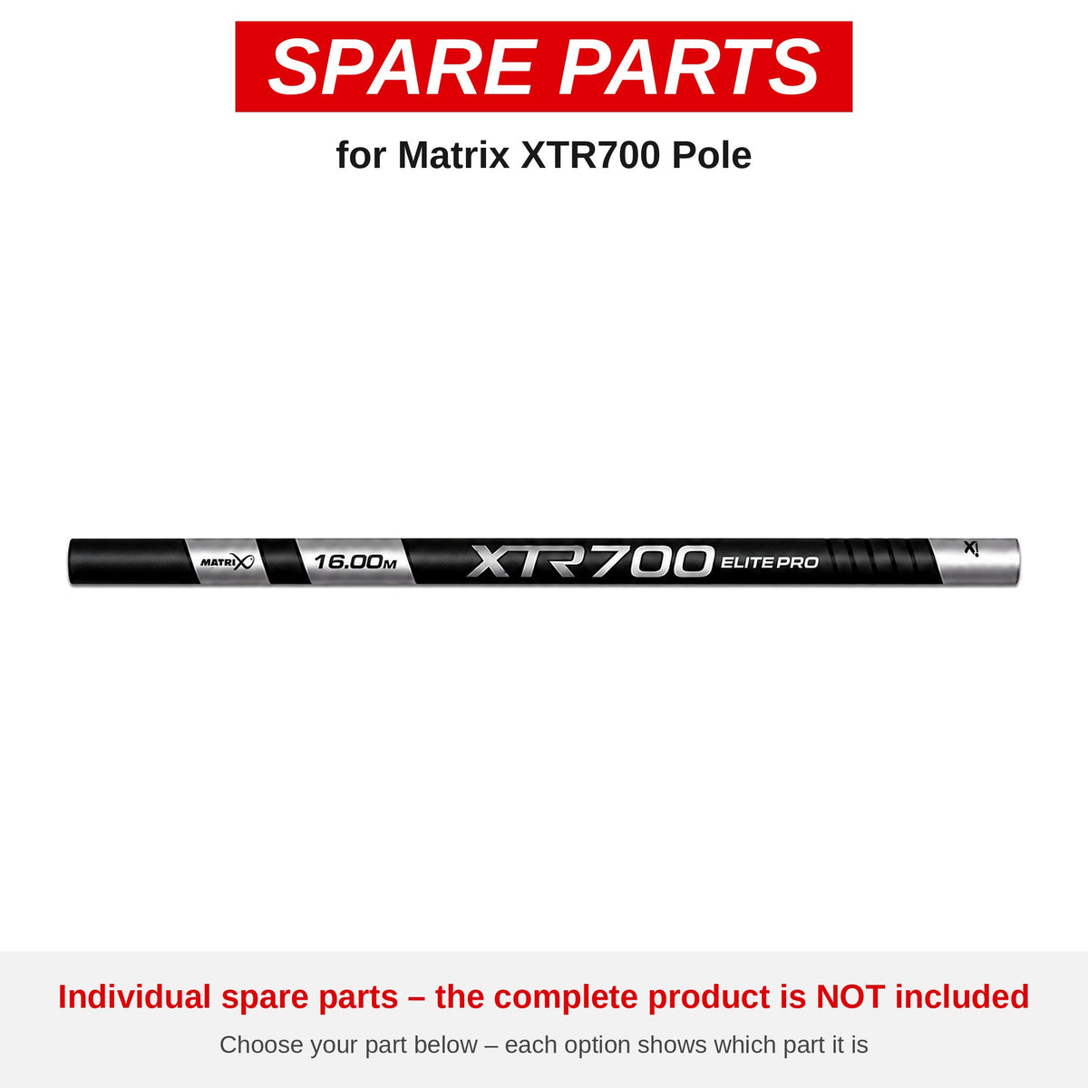Matrix XTR700 Pole – onderdelen (GPP115)