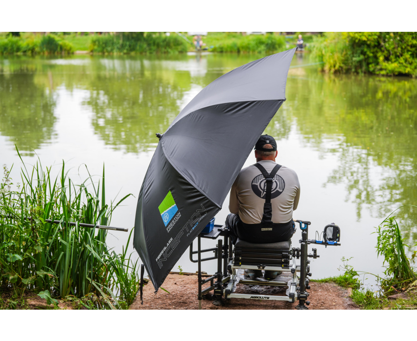 preston inception fibreglass flat back side brolly paraplu