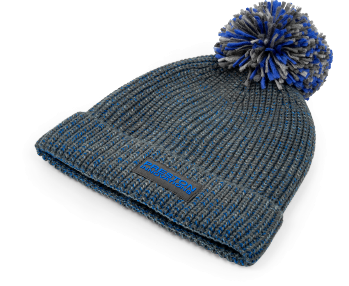 Preston marled bobble hat