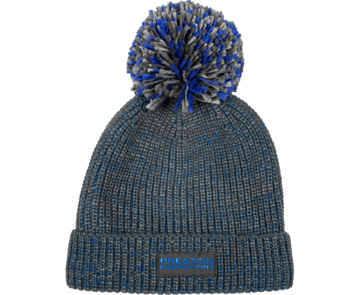 Preston marled bobble hat