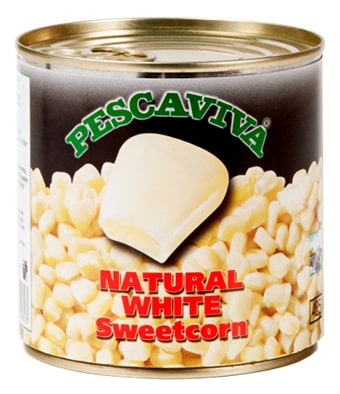 Pescaviva mais dolce natural witte maïs
