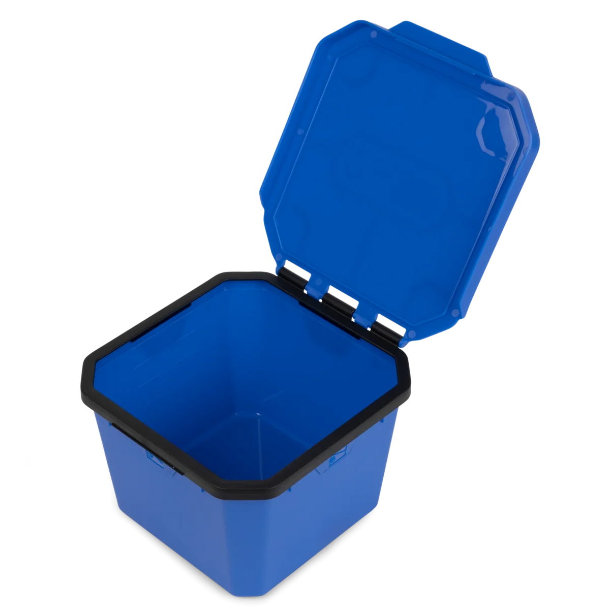 Preston 3 Pint Flip Lid Bait Tub – detailafbeelding 3 van de aasdoos met klapdeksel