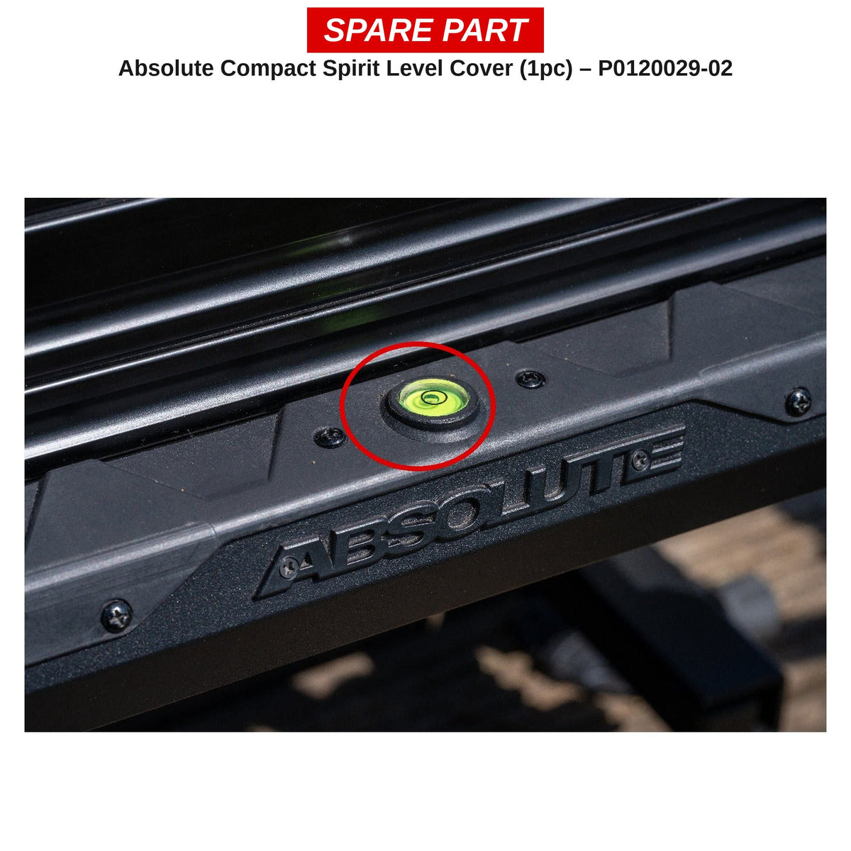 Preston Afdekkapje waterpas voor Absolute Compact zitkist – P0120029-02