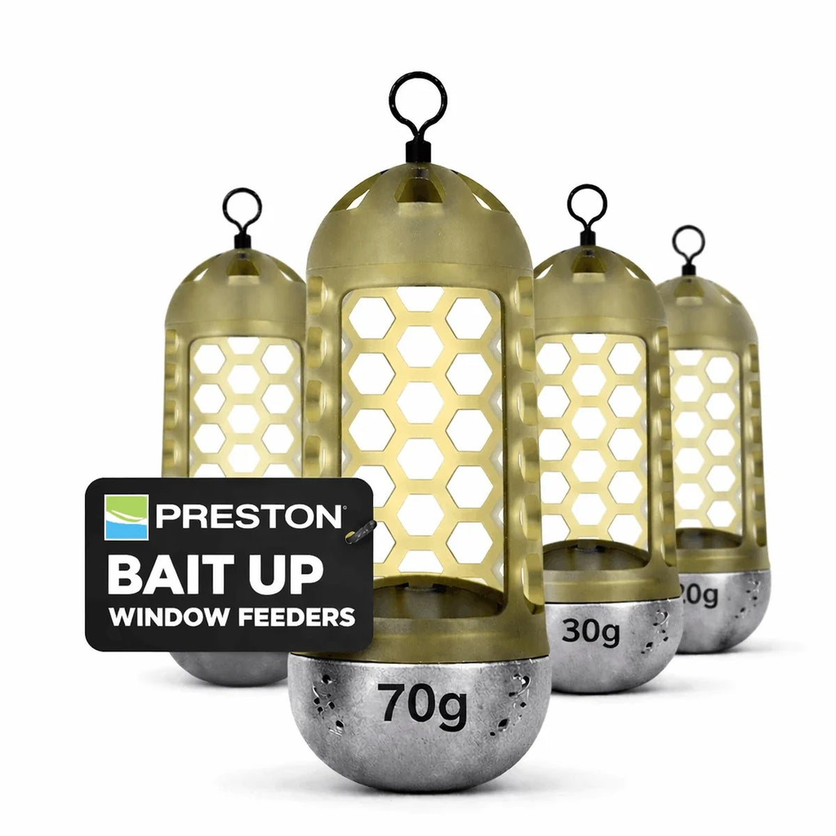 Preston Bait Up Window Feeders – detailafbeelding 1 van de voerkorven