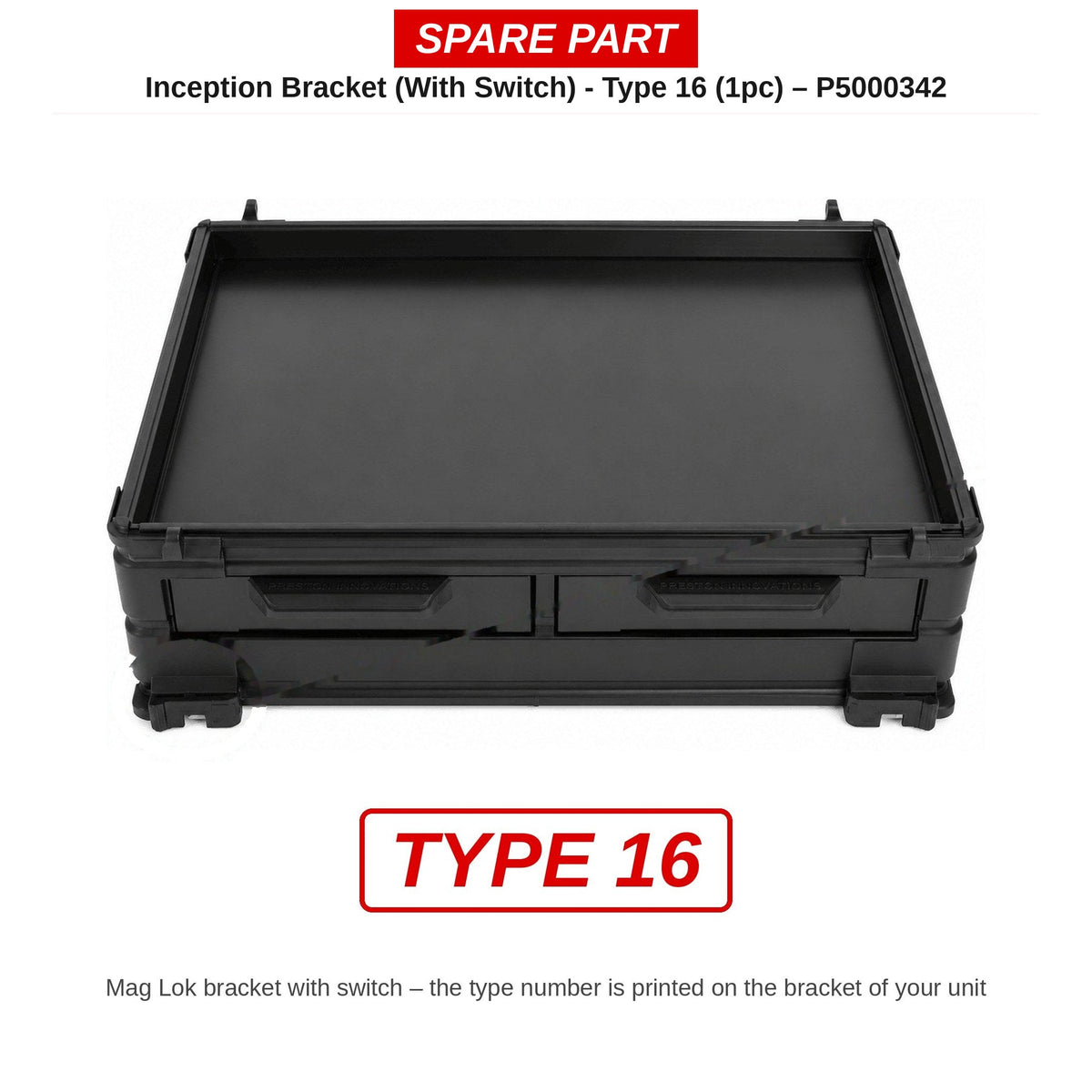 Preston Beugel met schakelaar type 16 voor Inception Mag Lok – P5000342