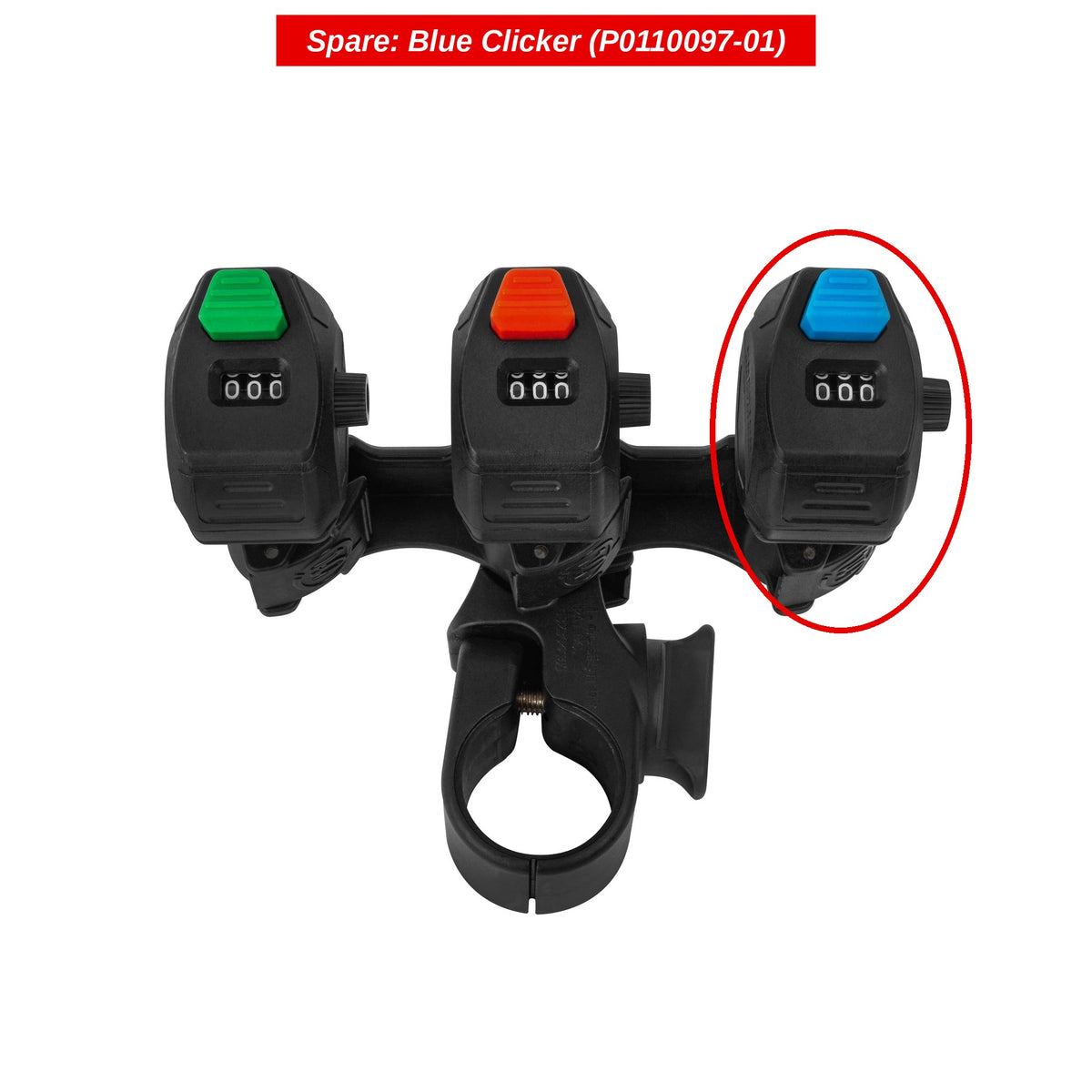Preston Blauwe teller voor Offbox Triple Clicker Counter – P0110097-01