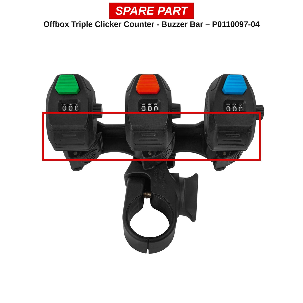Preston Buzzer bar voor Offbox Triple Clicker Counter – P0110097-04