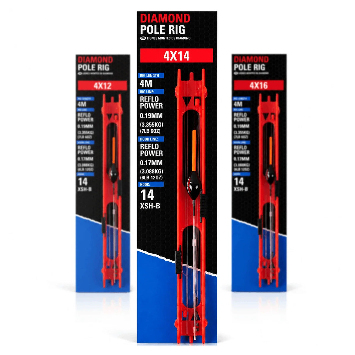 Preston Diamond Pole Rigs - assortiment