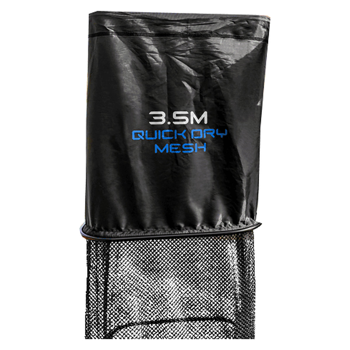 Preston Dura Keepnets 3,5 m Quick Dry Mesh – leefnet met maataanduiding en grof ruitgaas