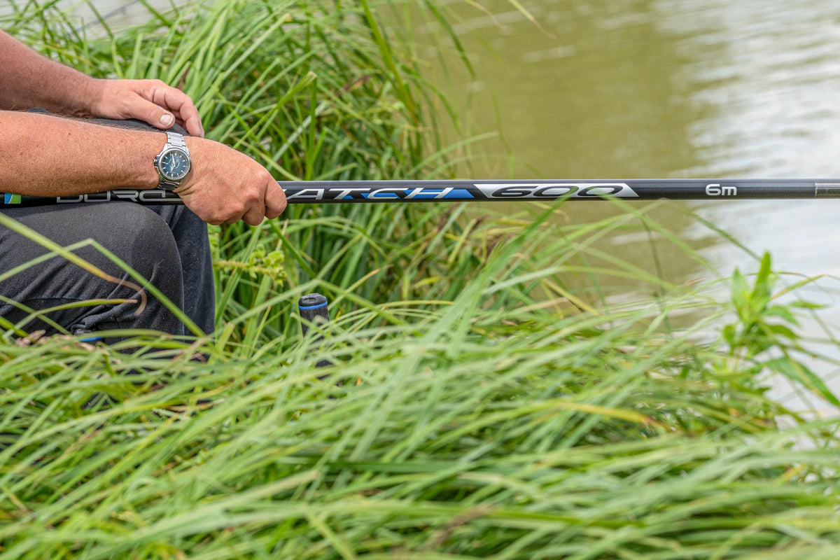 Preston Dura Match Poles – Dura Match 600 in gebruik aan de waterkant