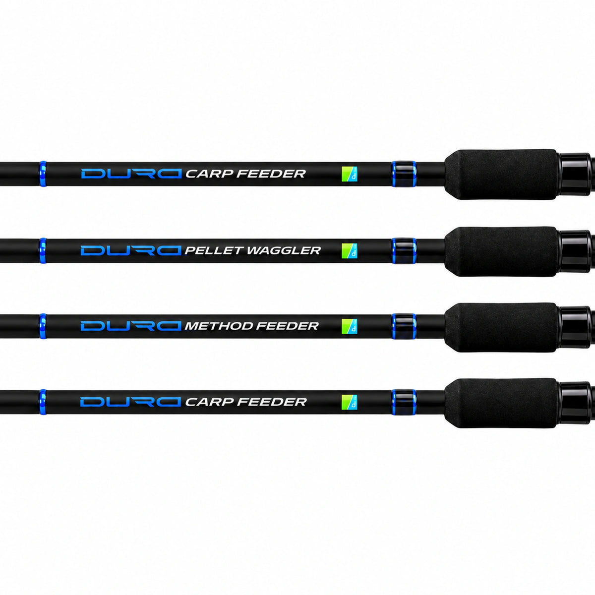 Preston Dura hengeldetails van Carp Feeder, Pellet Waggler en Method Feeder