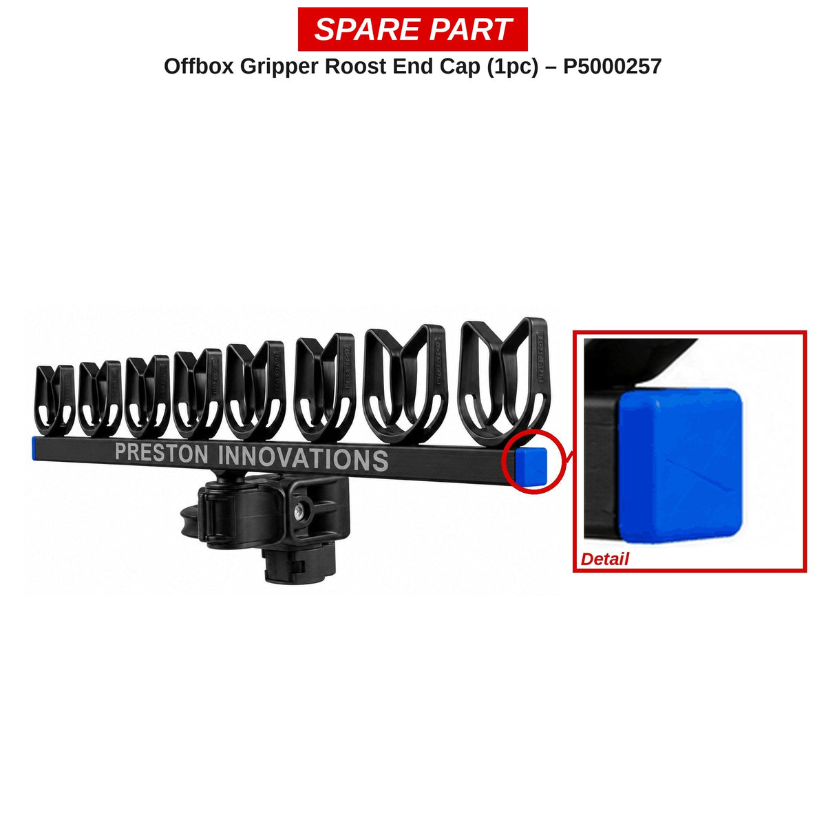 Preston Eindkapje voor Offbox Gripper Roost – P5000257
