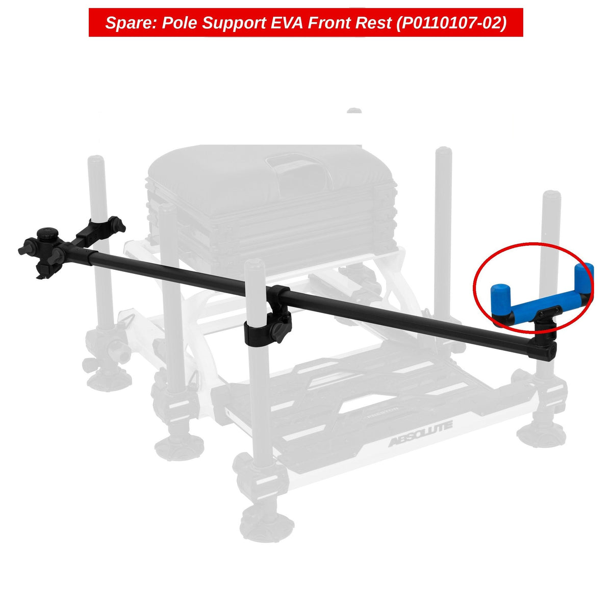 Preston EVA-voorsteun voor Offbox Pole Support System – P0110107-02