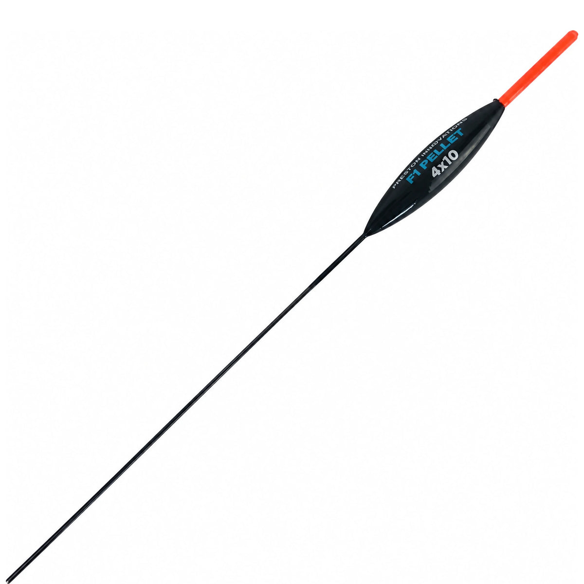 Preston F1 Pellet Pole Float dobber 4 x 10 op witte achtergrond