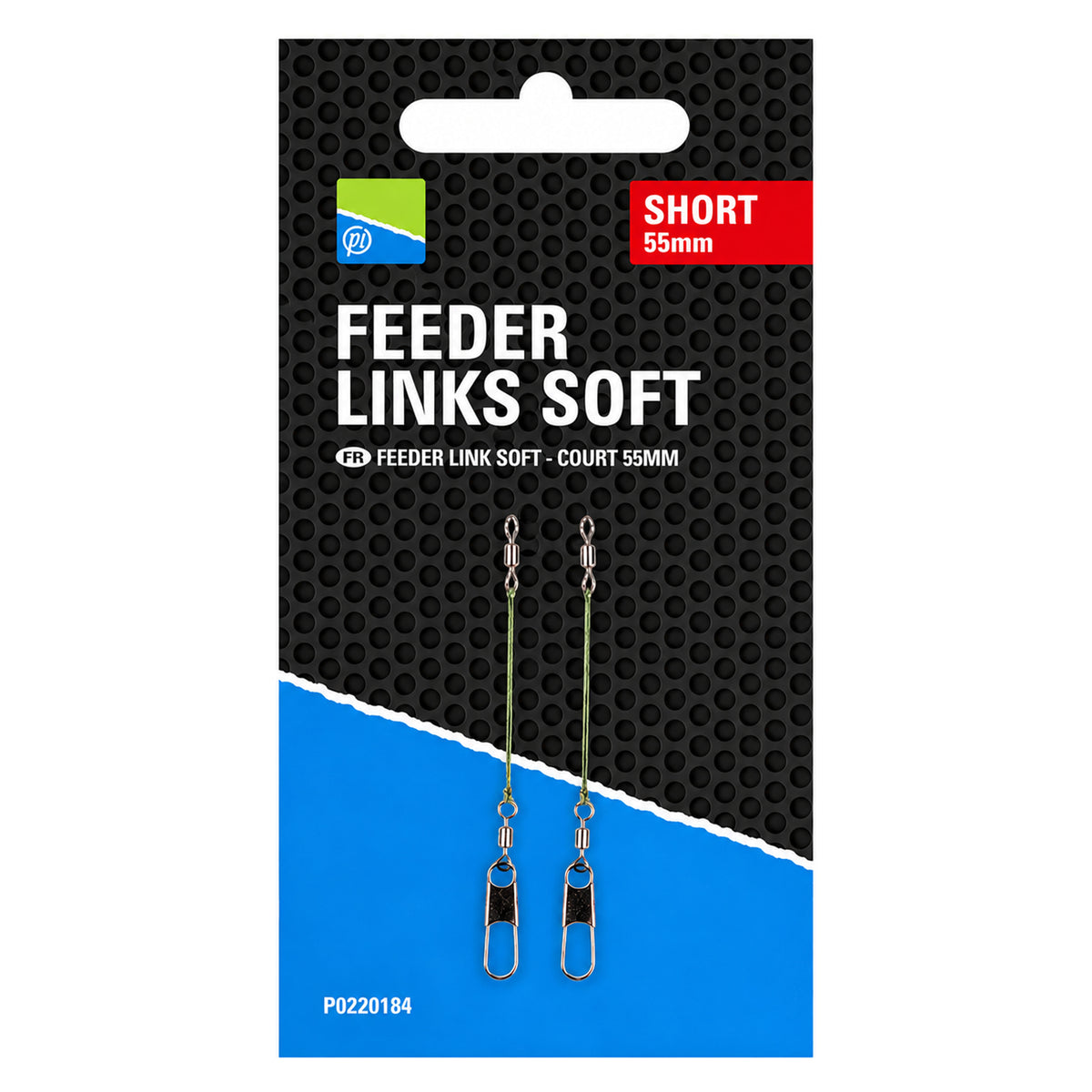 Preston Feeder Links Soft Short 55 mm – volledige verpakking P0220184