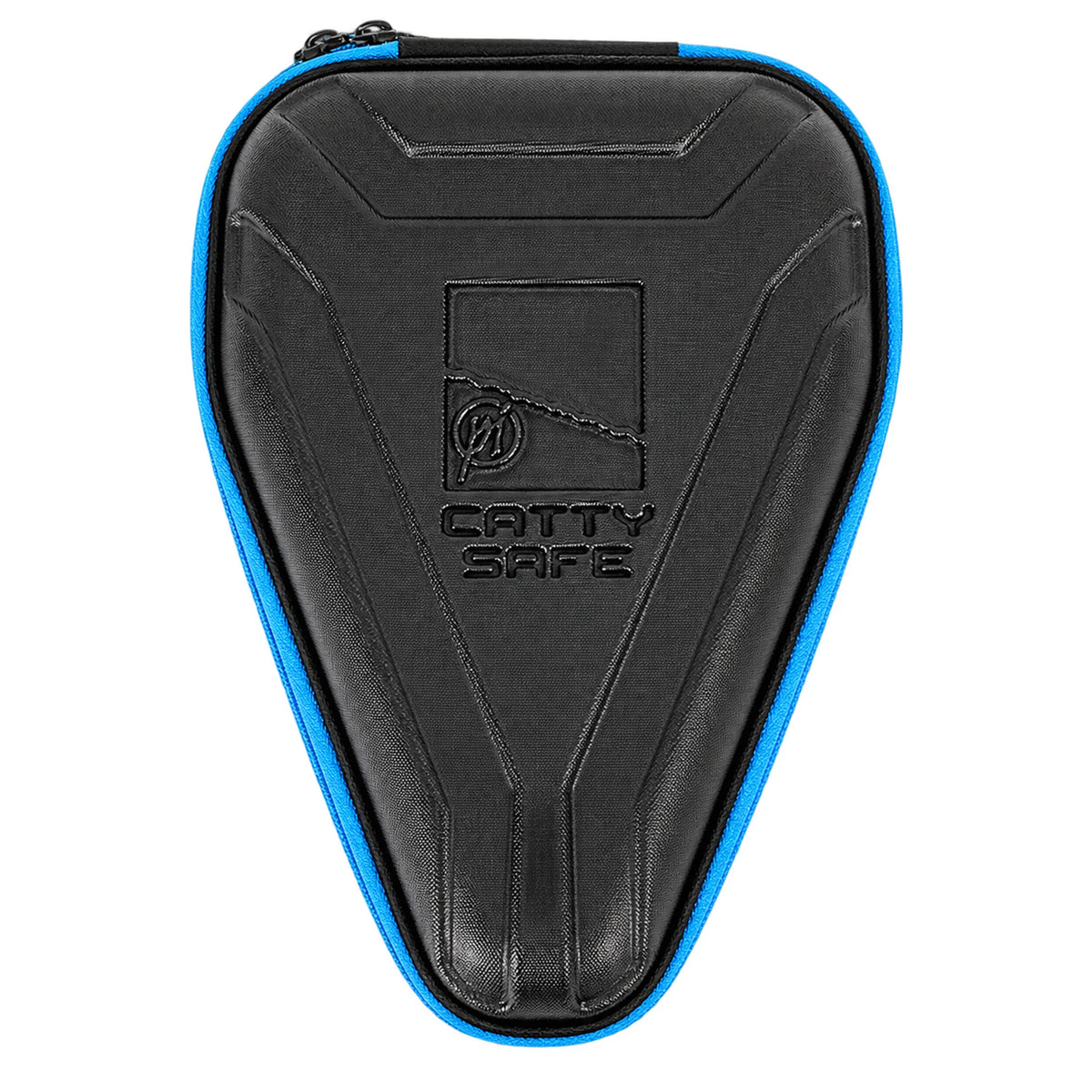 Preston Hardcase Catty Safe P0130125 – gesloten vooraanzicht en reliëflogo