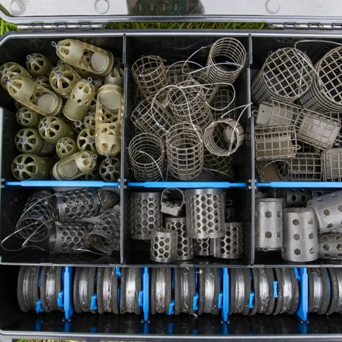 Preston Hardcase Feeder System – detailafbeelding 5 van de opbergbox voor voerkorven
