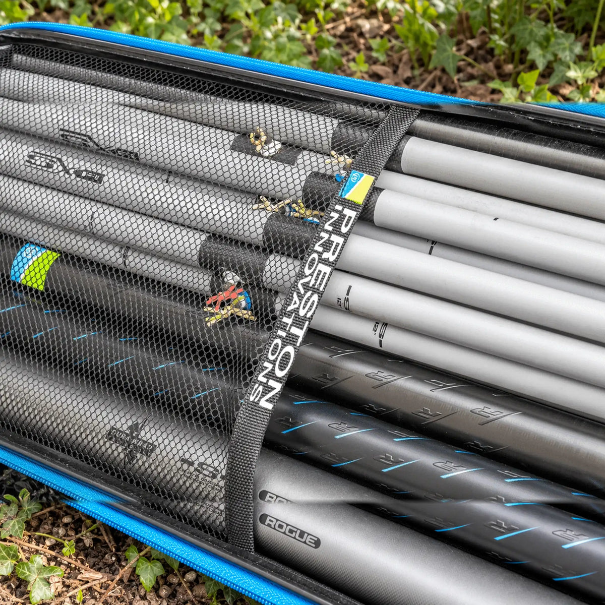 Preston Hardcase Pole Safe XL meshvak en hengeldelen