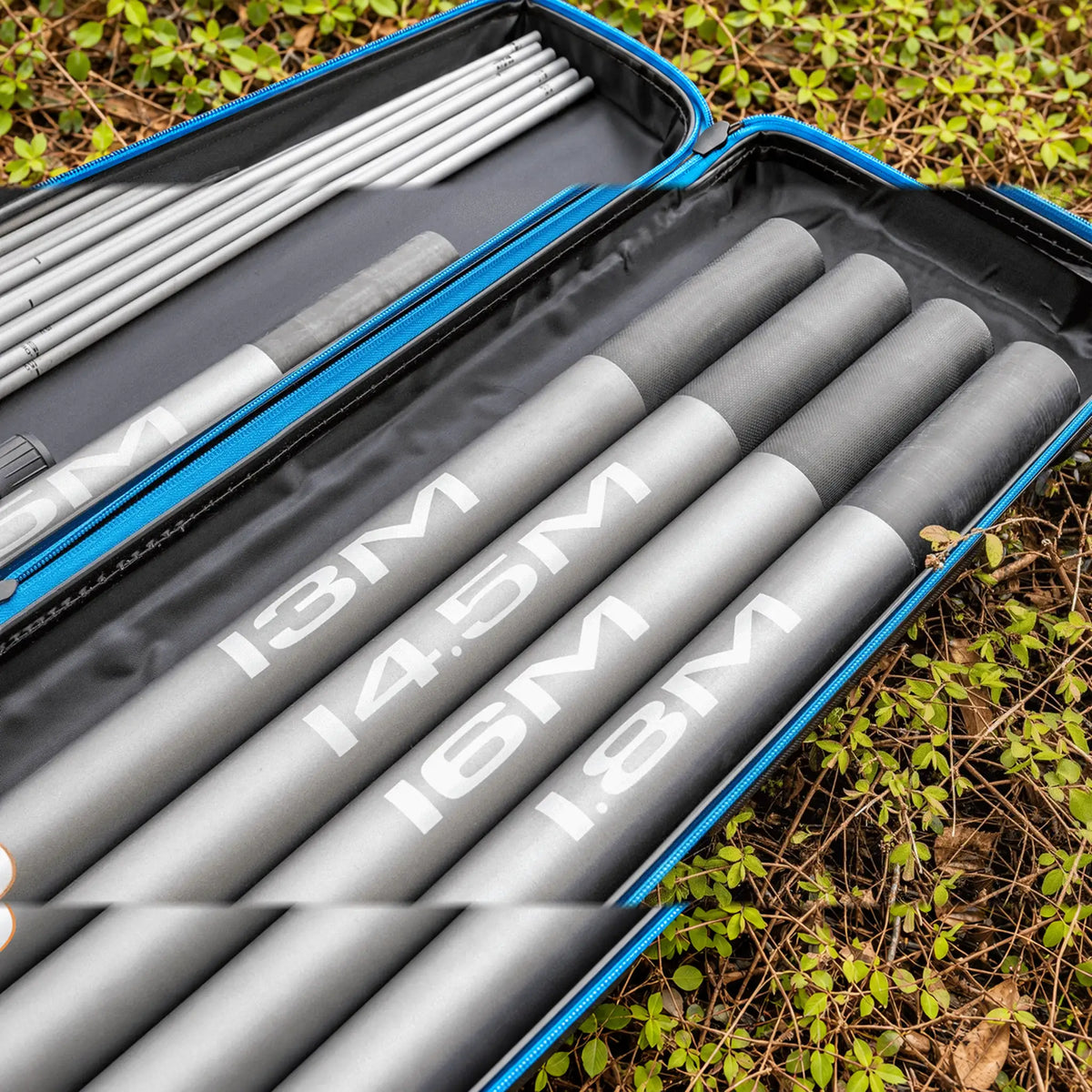 Preston Hardcase Pole Safe XL met vaste hengeldelen van 13 tot 18 meter
