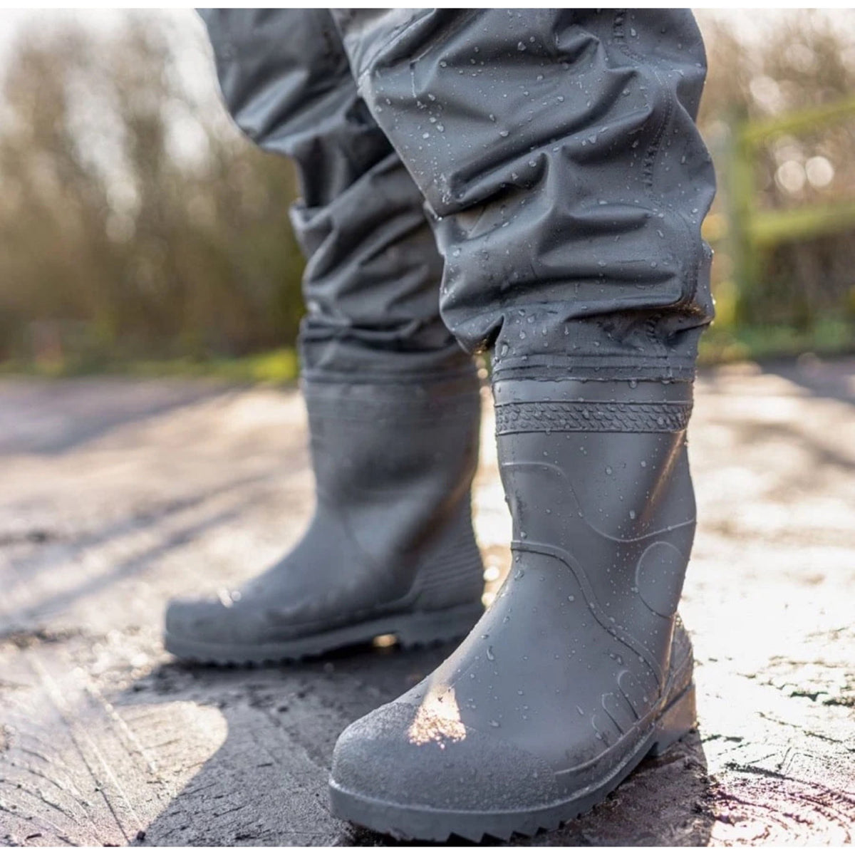 Preston Heavy Duty Chest Waders – geïntegreerde waterdichte laarzen