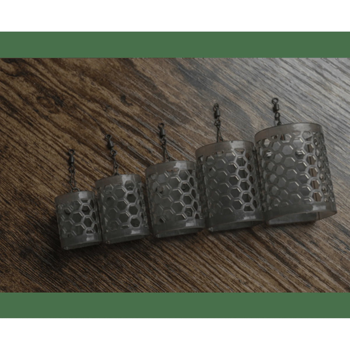 Volledig assortiment Preston Hexmesh Plastic Cage Feeders