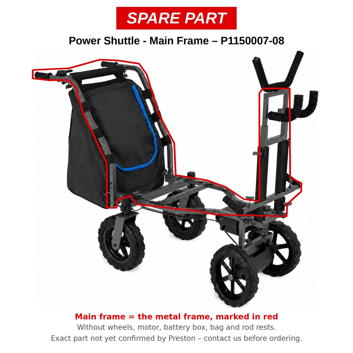Preston Hoofdframe voor Power Shuttle – P1150007-08