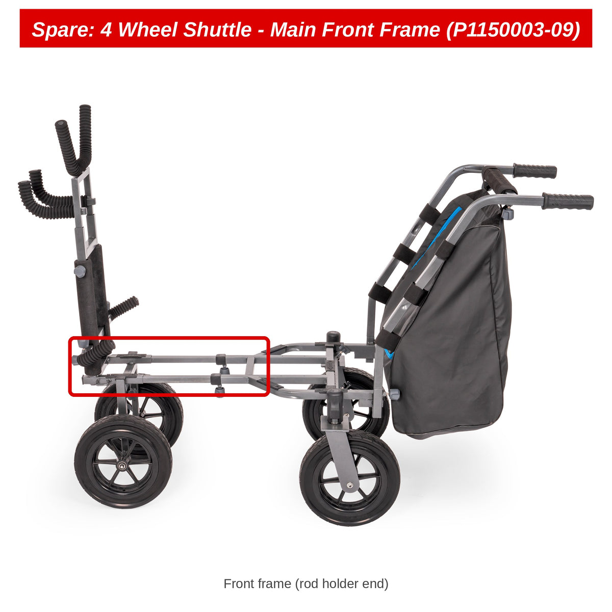 Preston Hoofdframe voorzijde voor 4 Wheel Shuttle – P1150003-09