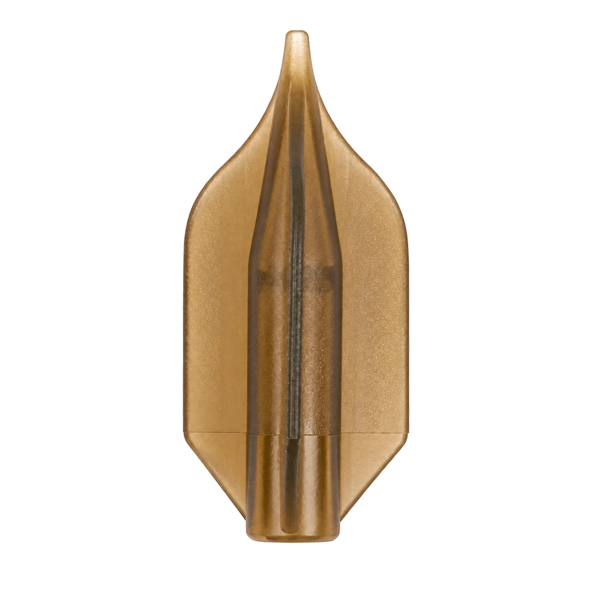 Preston ICS Flighted Tail Rubber P0030041 vooraanzicht met stabilisatievinnen