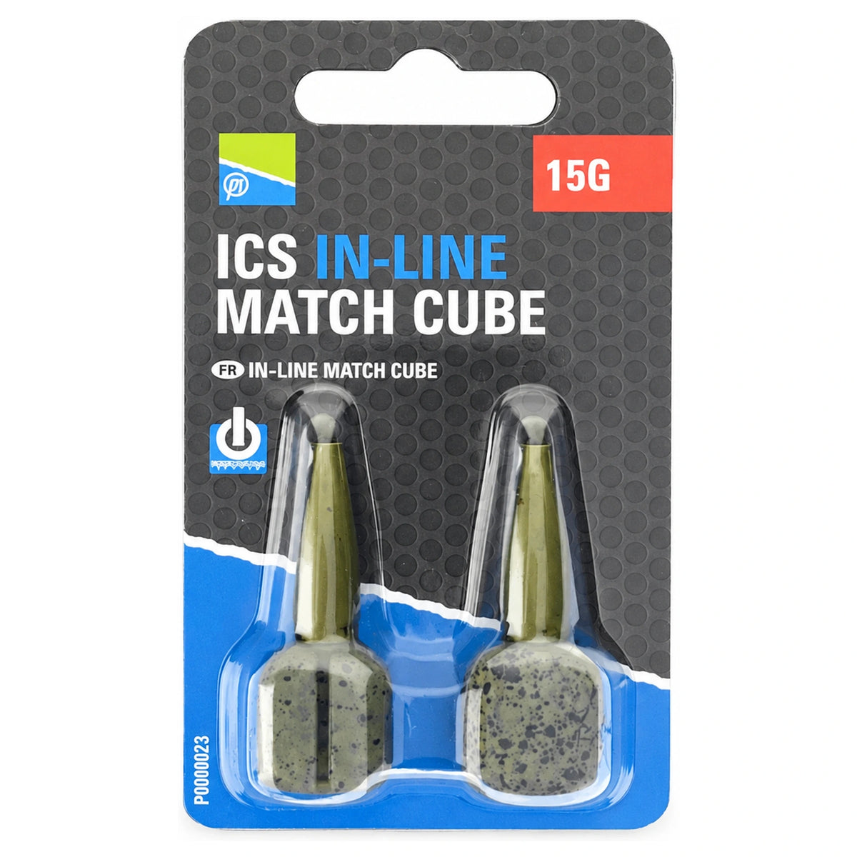 Preston ICS In-line Match Cube 15g – twee stuks