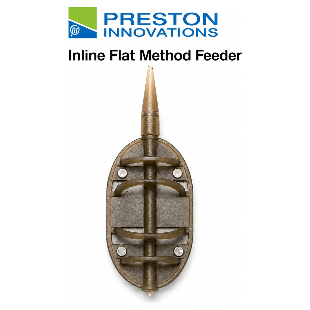 Preston In-line Flat Method Feeder met vlakke basis