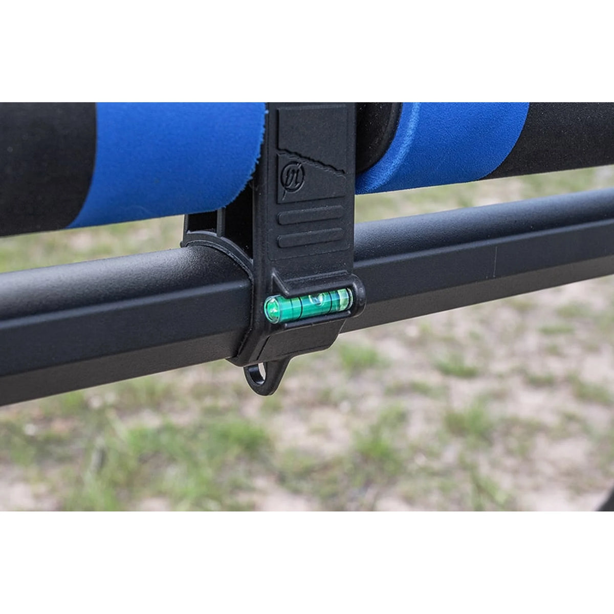Waterpasdetail van de Preston Inception XL Flat Roller