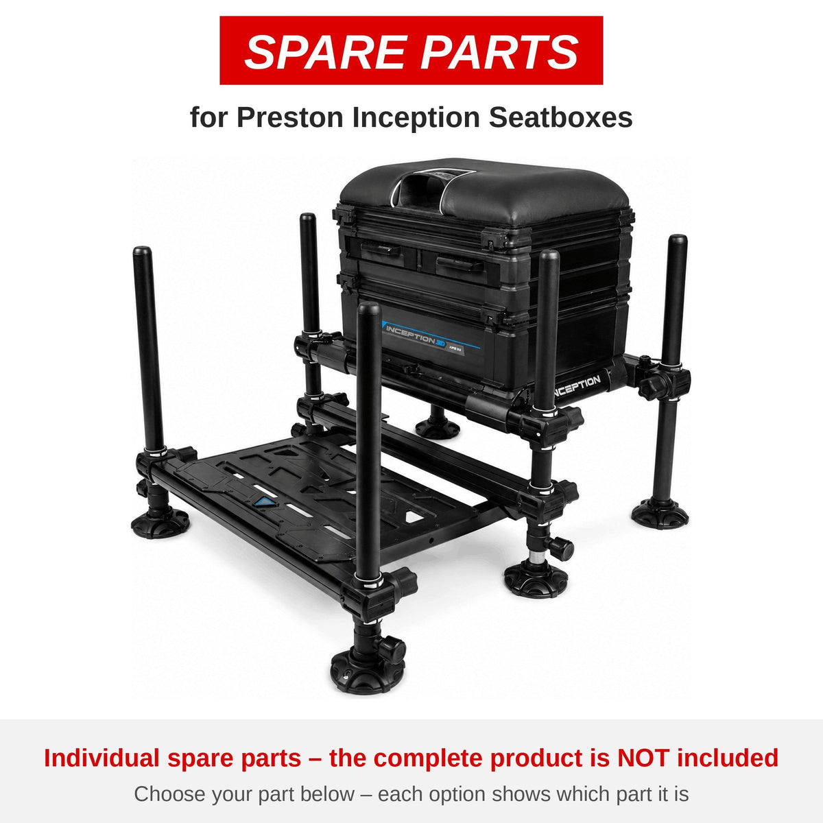 Preston Inception Seatboxes – onderdelen (P0120013)