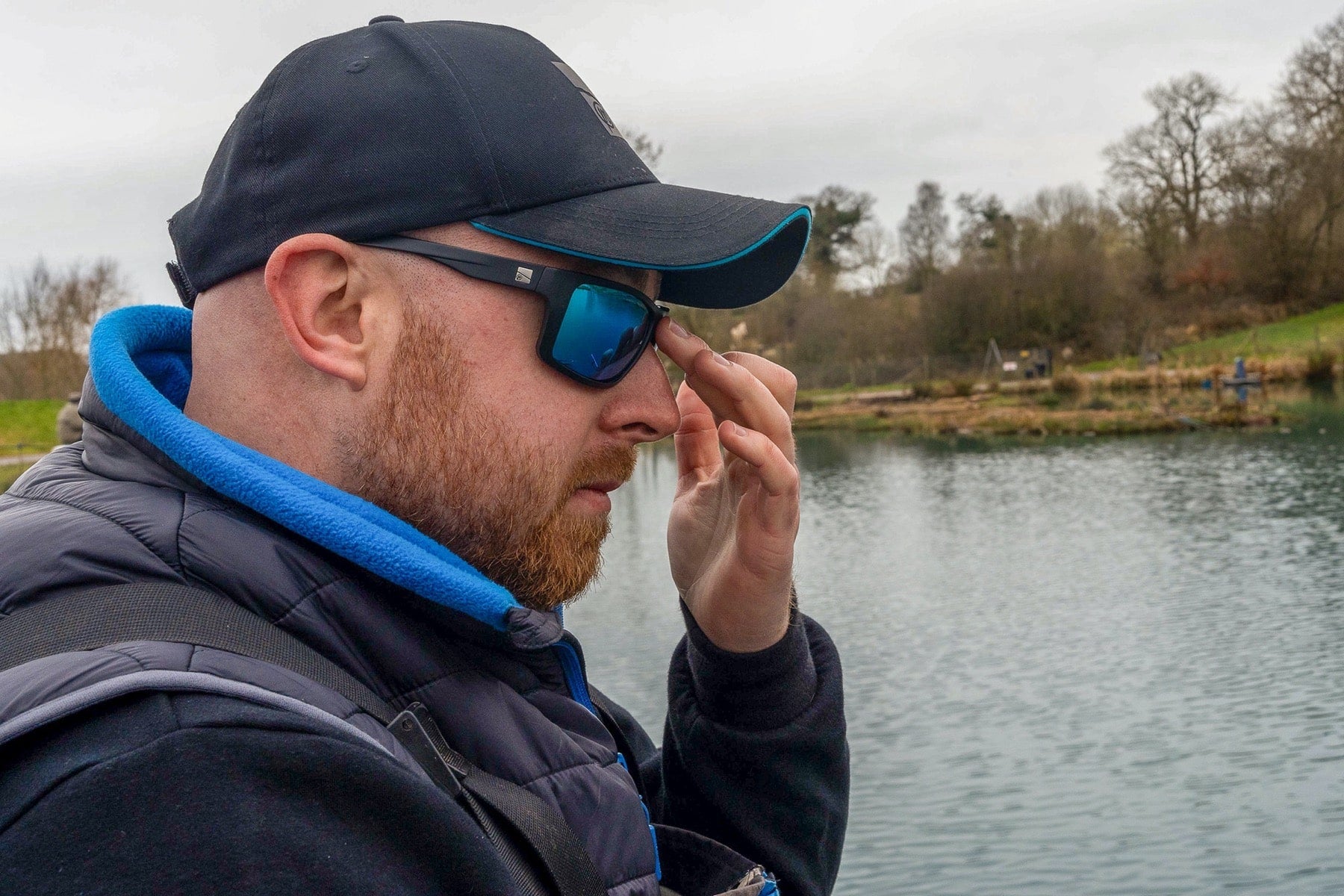 INCEPTION WRAP SUNGLASSES - ICE BLUE LENS