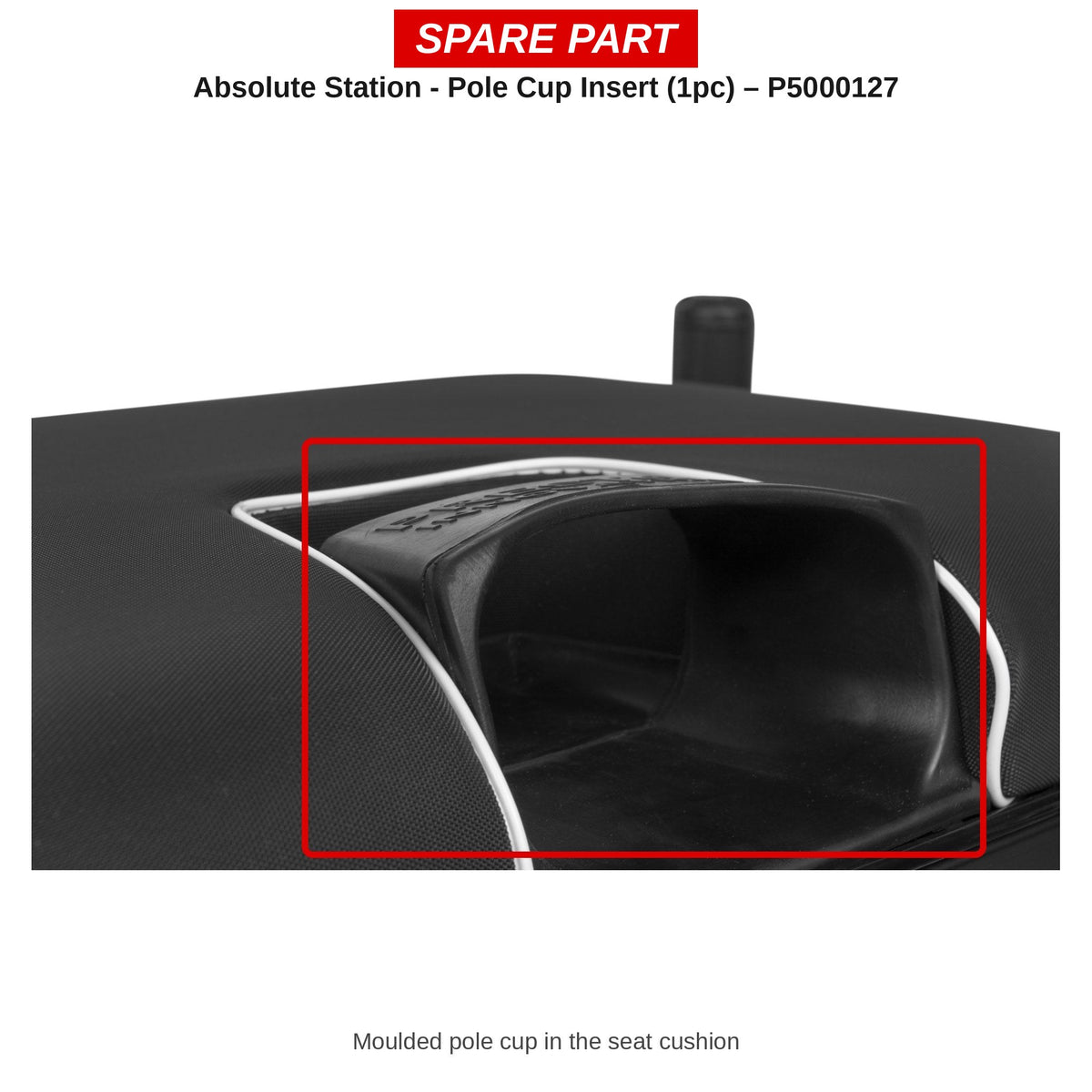 Preston Inzetstuk hengelhouder (pole cup insert) voor Absolute Station – P5000127