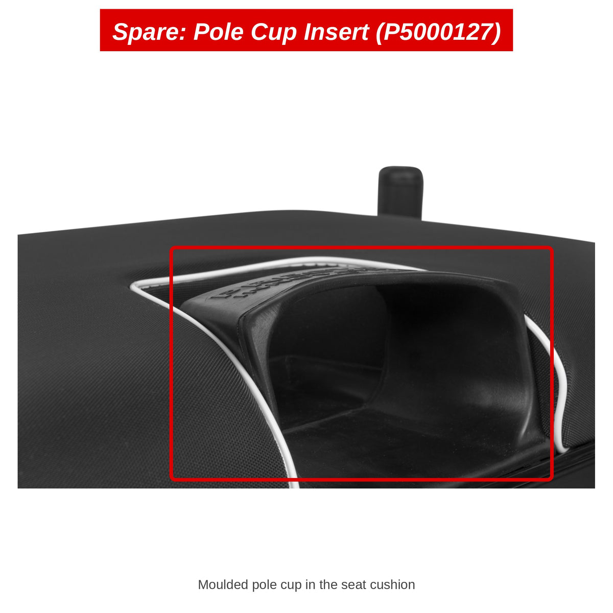 Preston Inzetstuk hengelhouder (pole cup insert) voor Absolute Station – P5000127