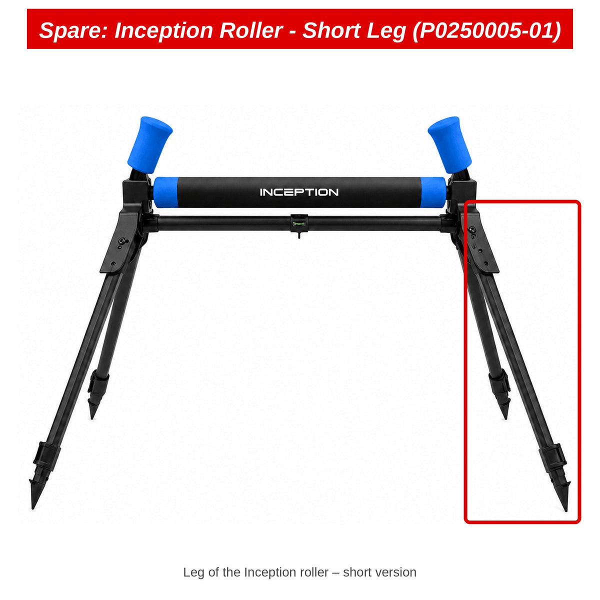 Preston Korte poot voor Inception Flat Roller – P0250005-01