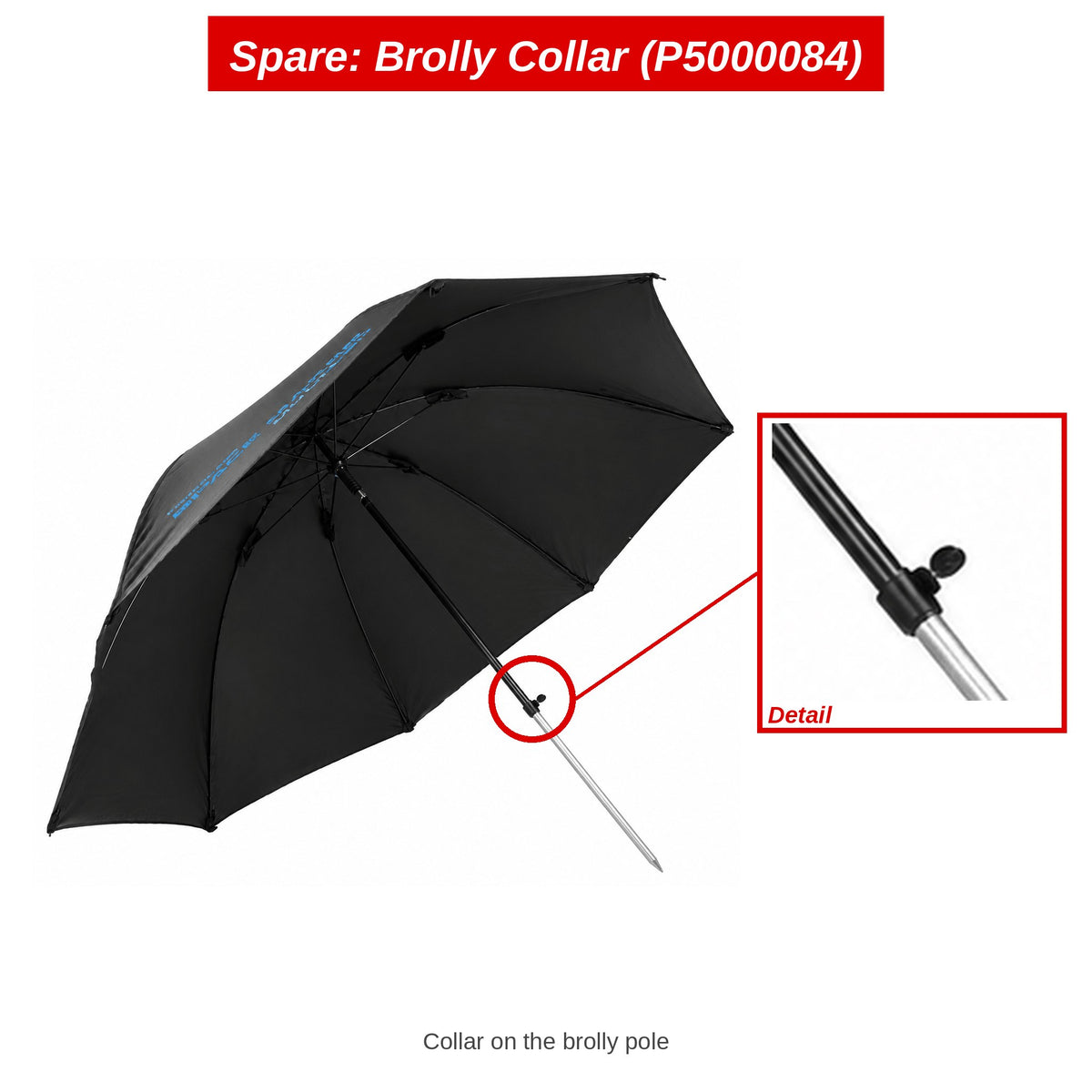 Preston Kraag voor Space Maker Multi paraplu – P5000084