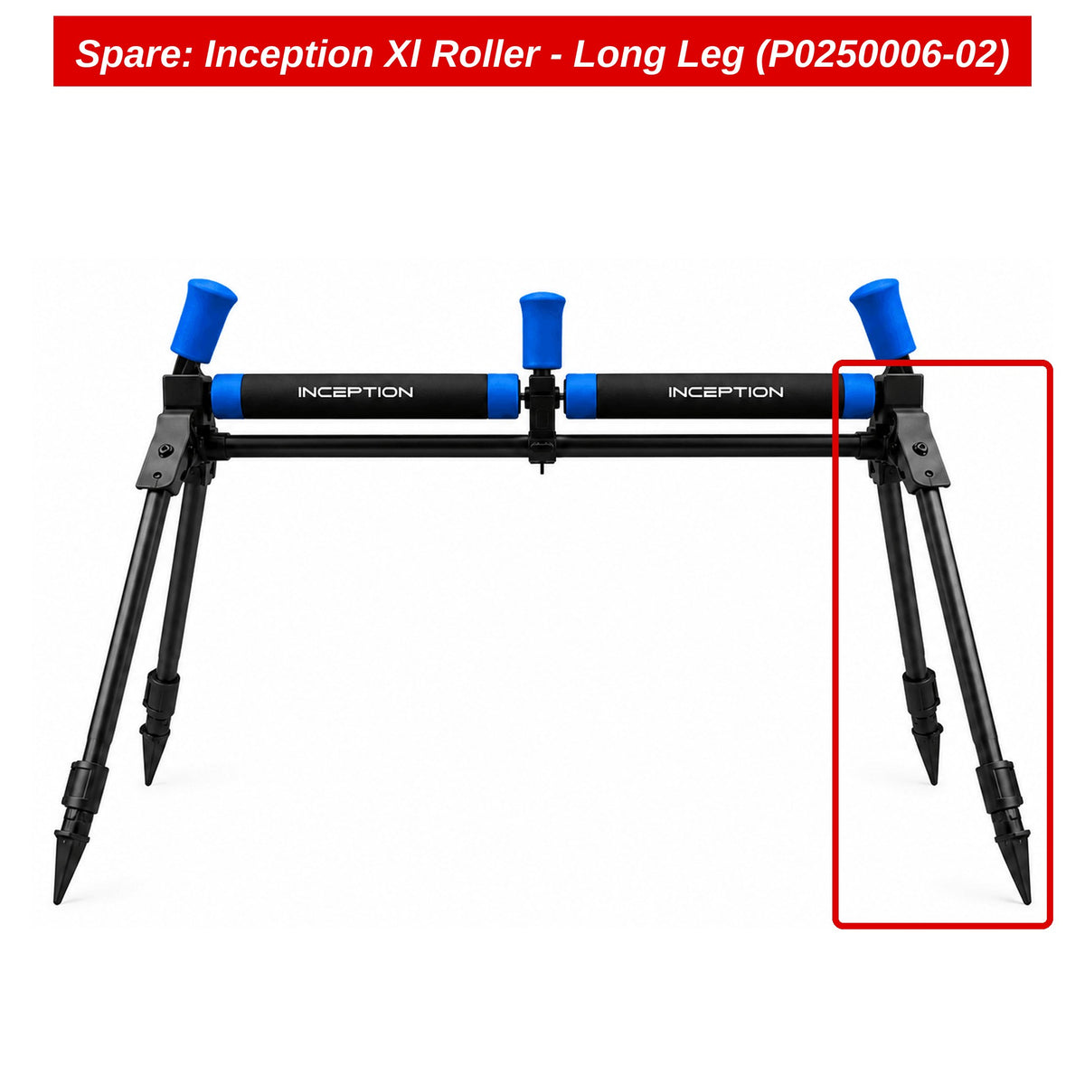 Preston Lange poot voor Inception XL Flat Roller – P0250006-02