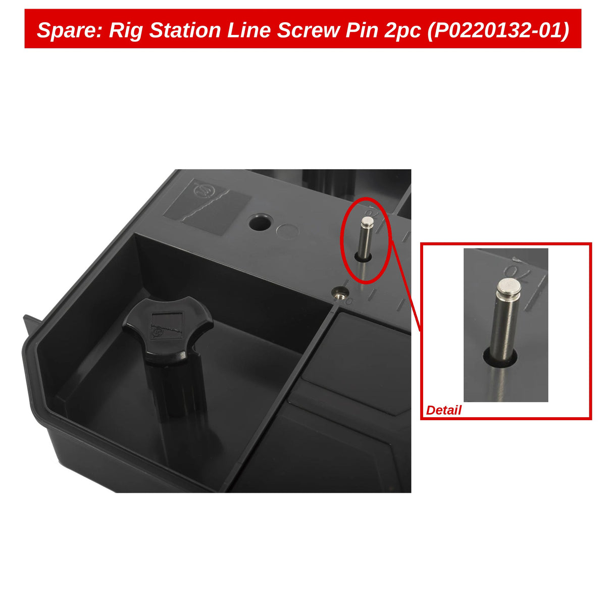 Preston Lijnschroefpinnen voor Rig Station (2 stuks) – P0220132-01