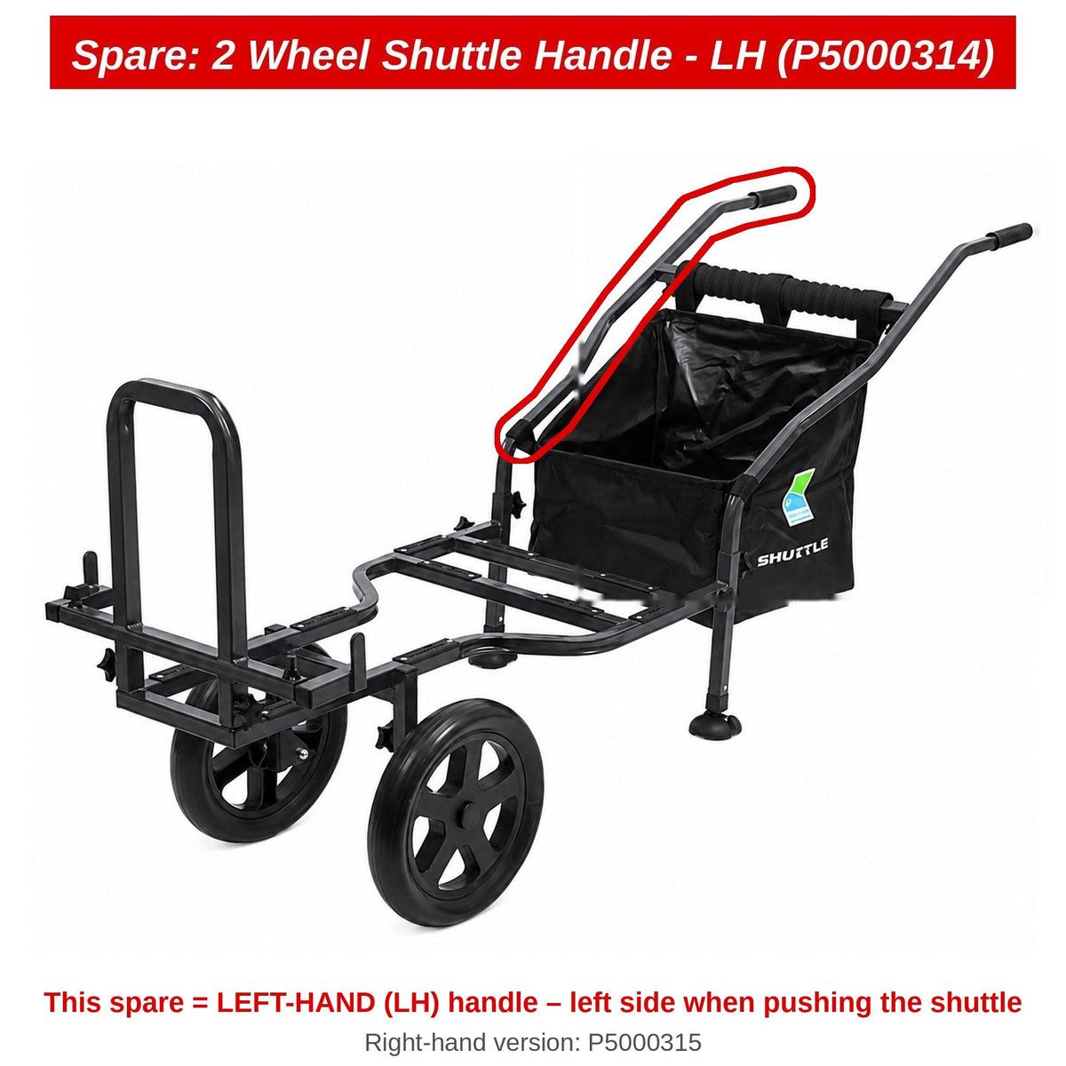 Preston Linker handvat voor Space Station Shuttle – P5000314