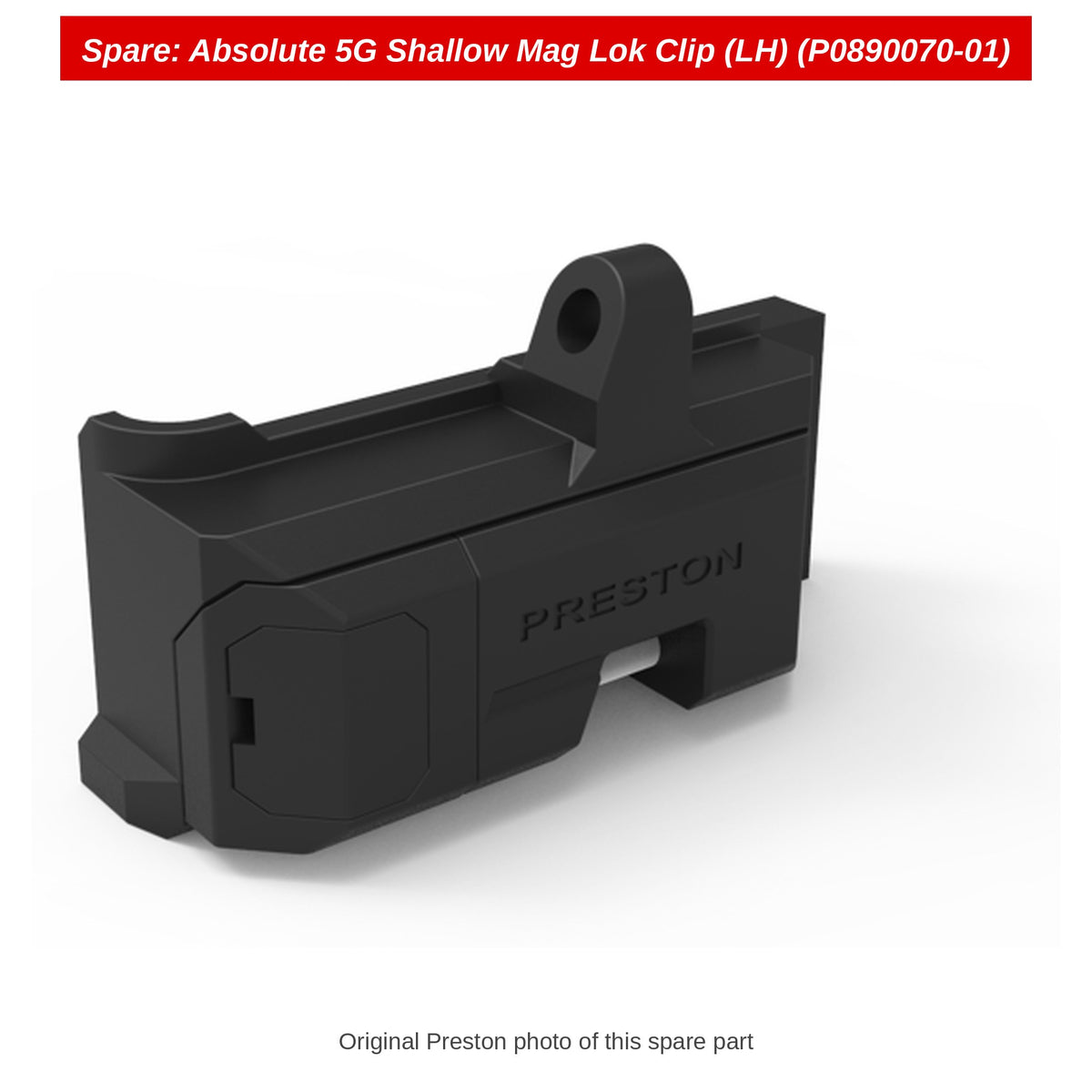 Preston Linker Mag Lok-clip voor Absolute 5G ondiepe lade – P0890070-01