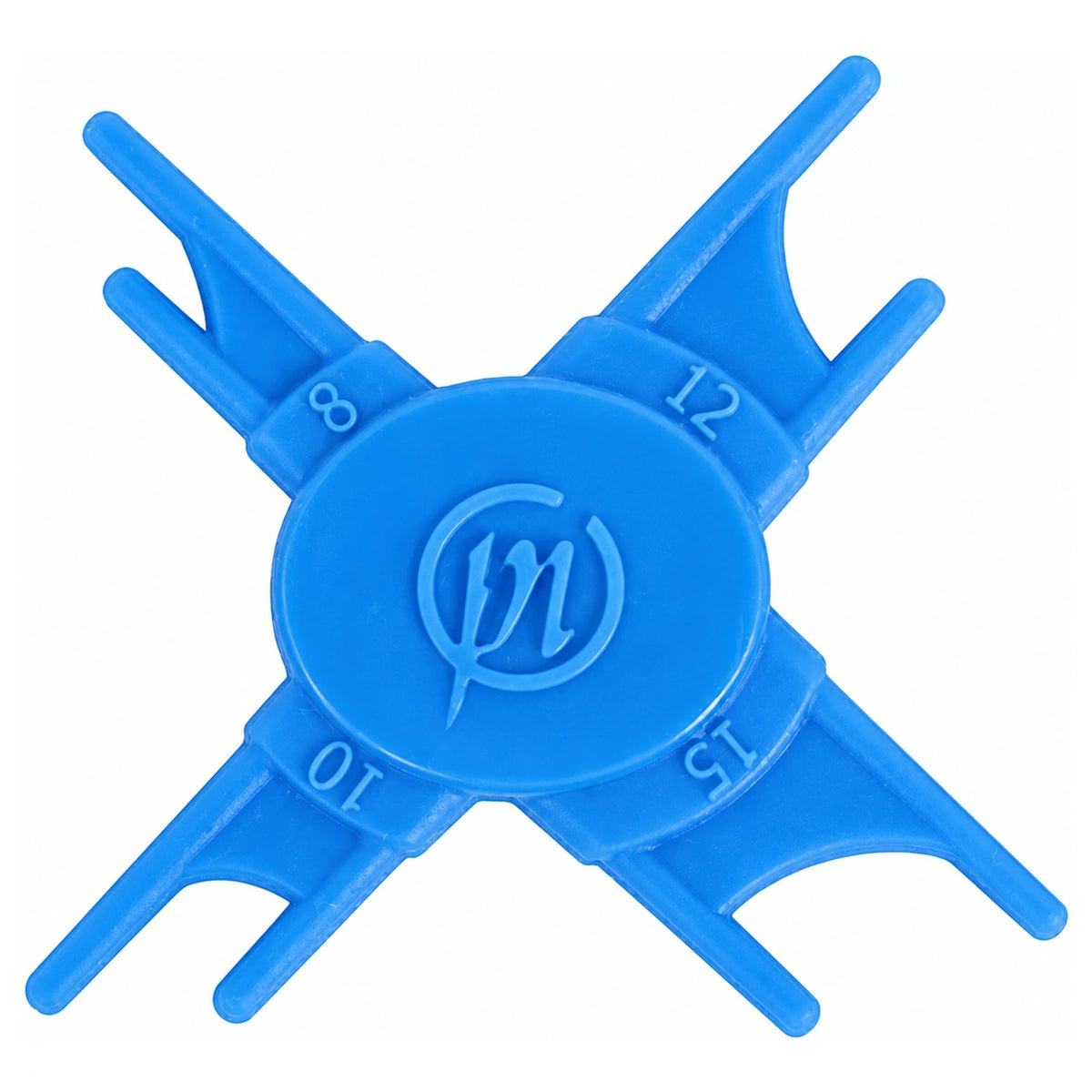 Preston Loop Sizer blauwe lussenmal met maten 8, 10, 12 en 15