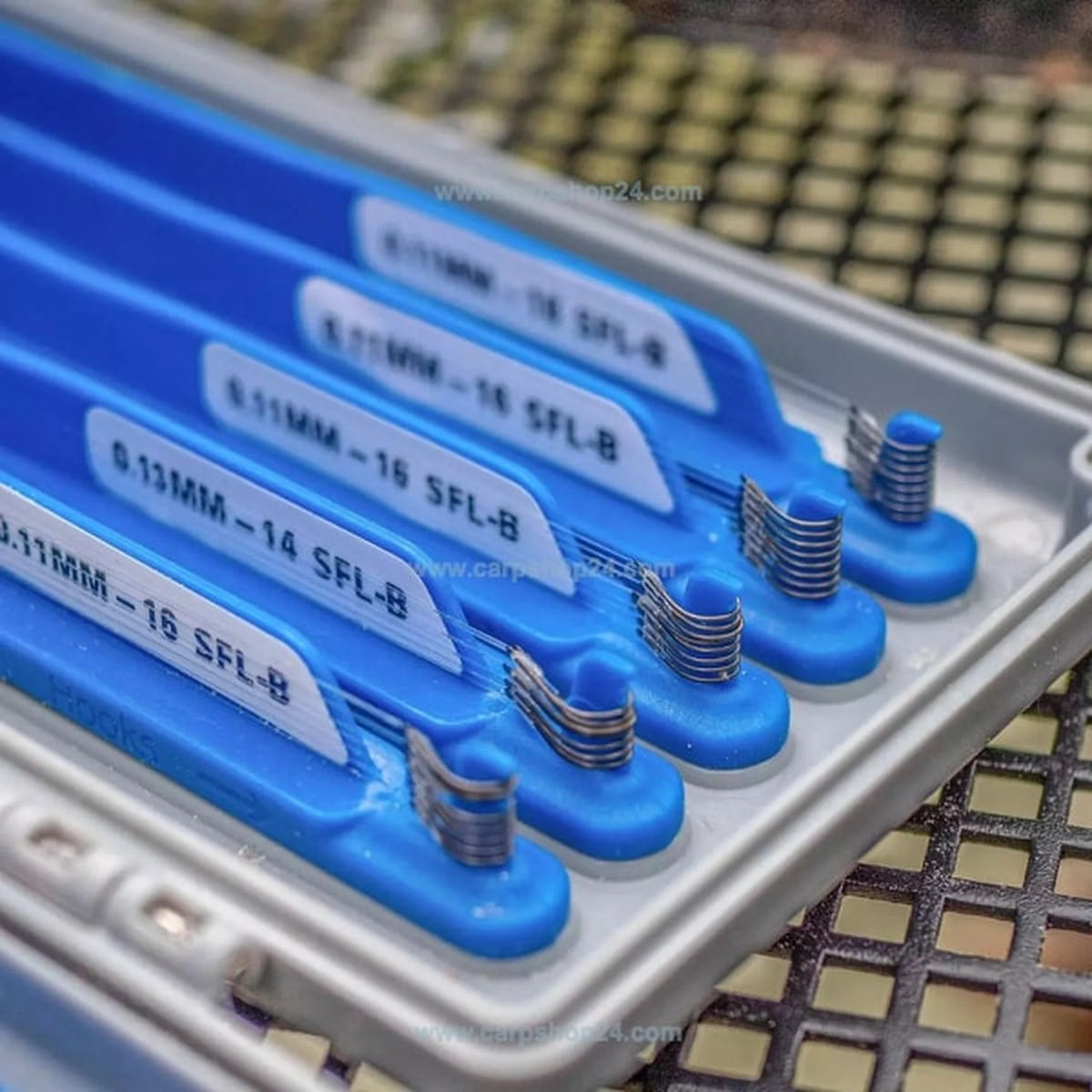 Preston Mag Store blauwe rig sticks met haken