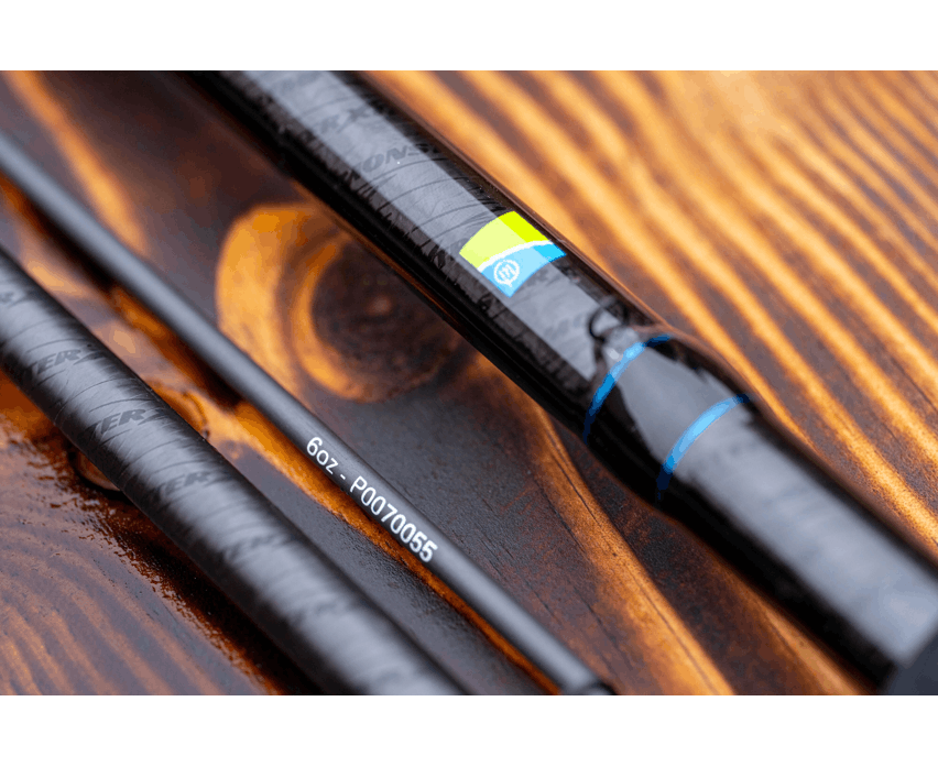 Preston Monster XTR Pro Rods – modelmarkering en blankafwerking