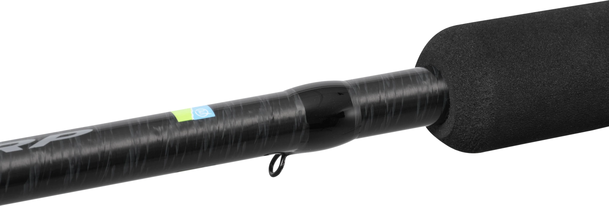 Preston Monster Xtreme Distance Feeder Rods - detail van de reelhouder en handgreep