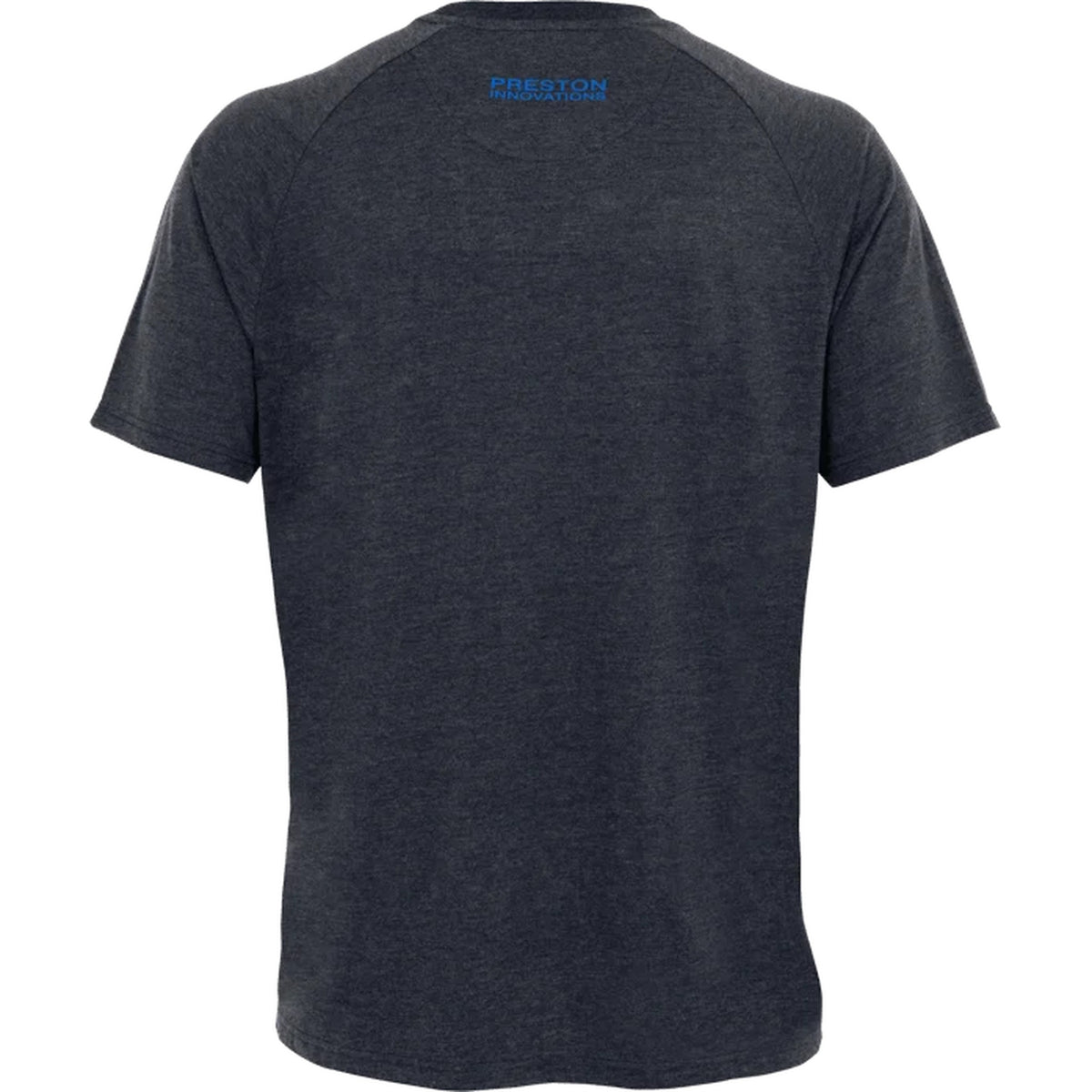 Preston Navy Tide T-shirt – detailafbeelding 3 van het marineblauwe T-shirt