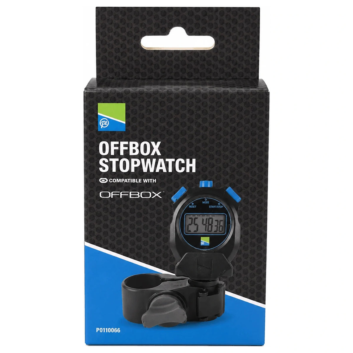 Preston Offbox Stopwatch in productverpakking