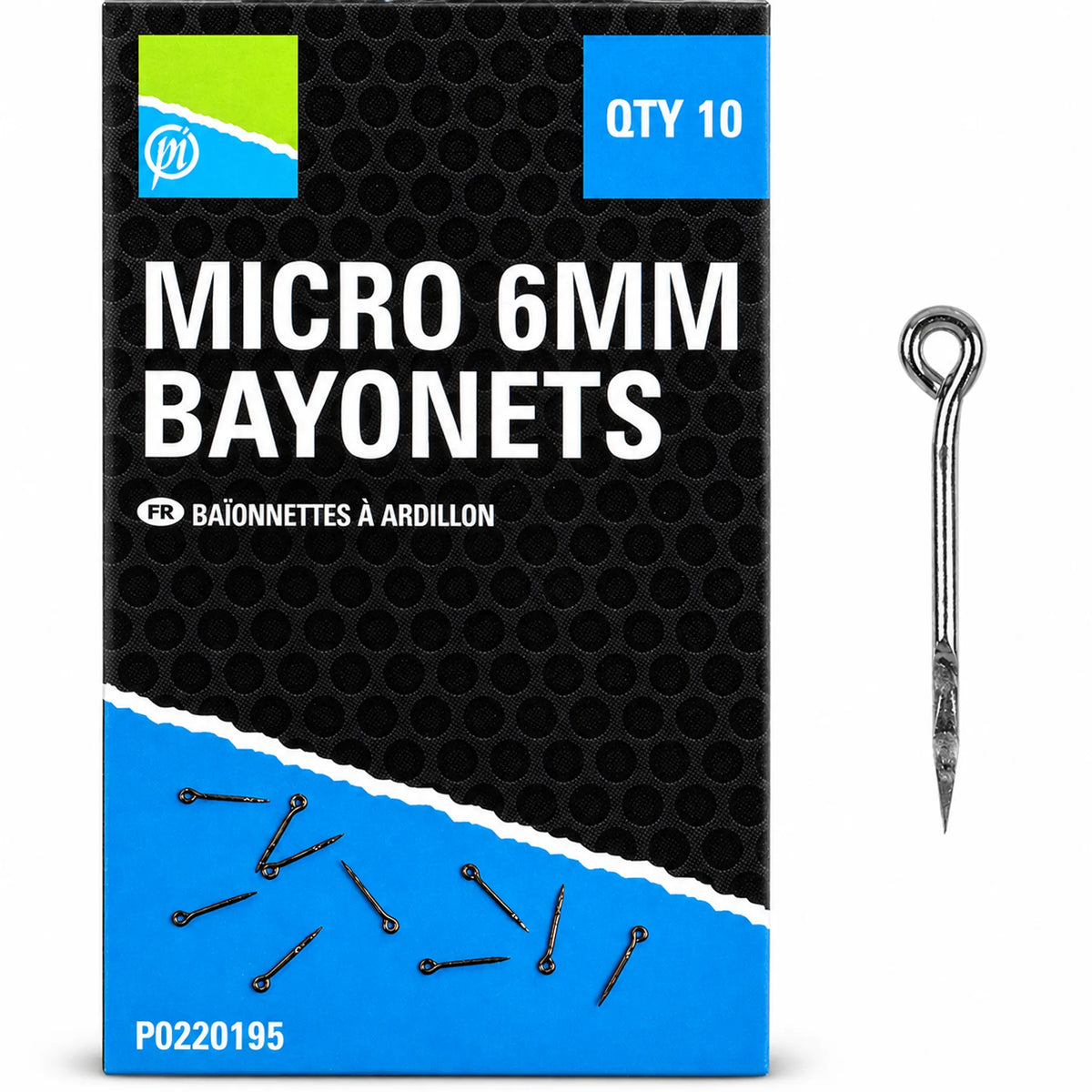 Preston Micro 6 mm Bayonets P0220195 – aasbayonetten