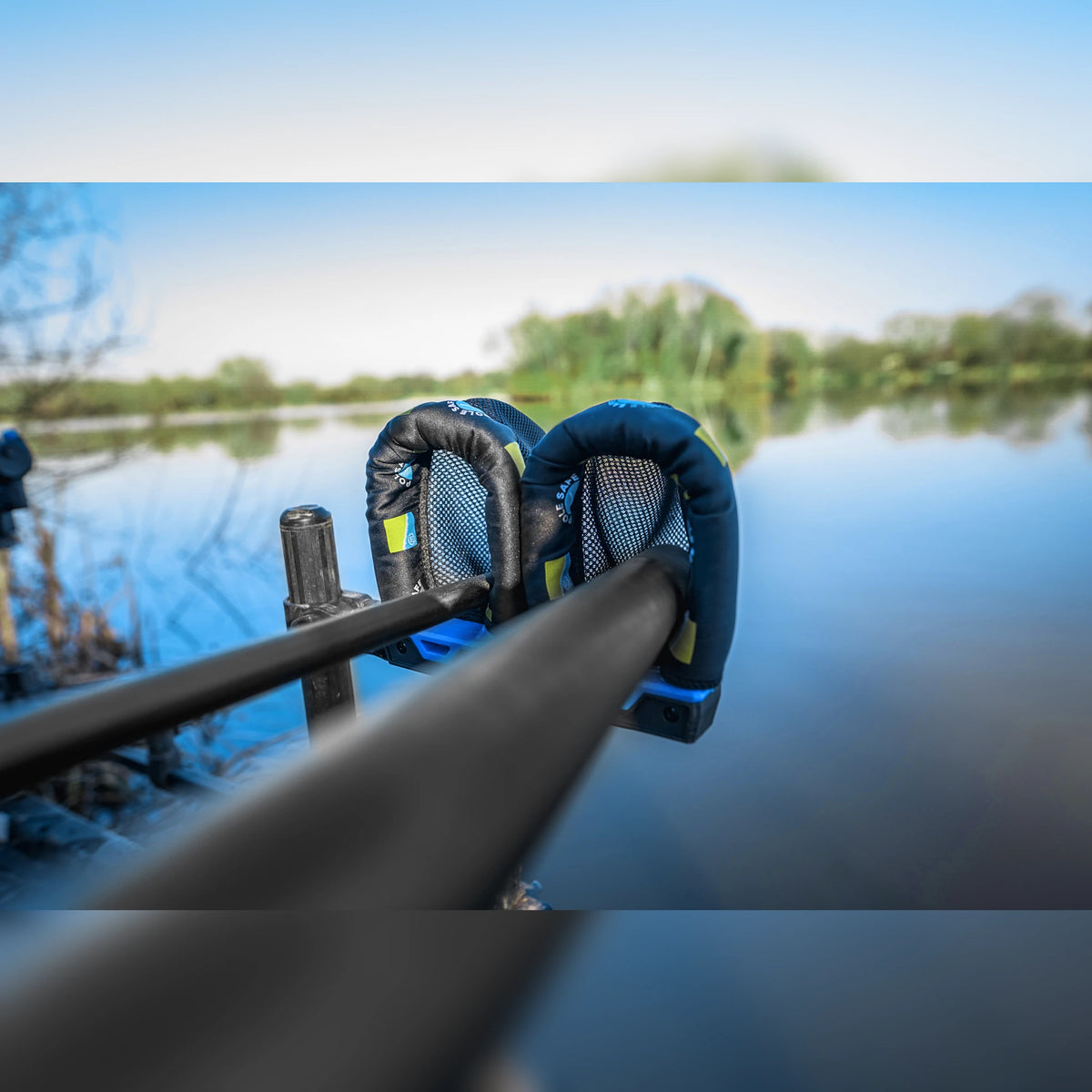 Preston Pole Safe Double Sock – twee hengeldelen beschermd in de sokken aan het water